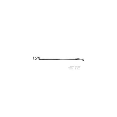 Te Connectivity CABLE TIE.#8 SCRW MT.NAT.100PK 1-608693-9